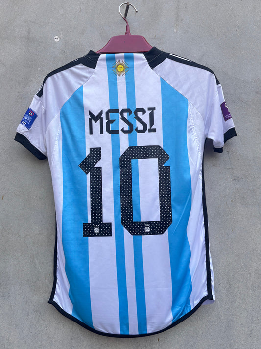 ARGENTINA MESSI 10 WORLD CUP JERSEY 22/23