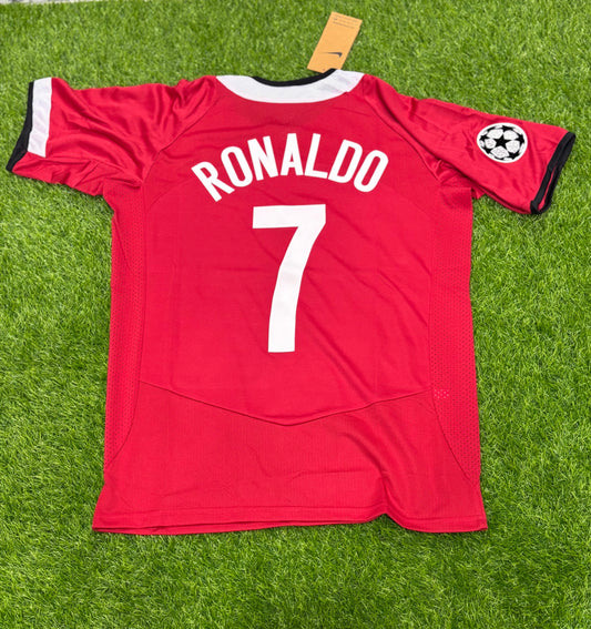 MANCHESTER UNITED 05/06 RONALDO 7 SHIRT(embroided logo)
