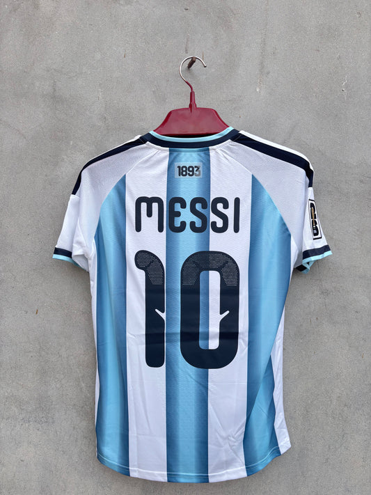 MESSI 10 ARGENTINA HOME FIFA CUP SHIRT 2026(3D LOGO)