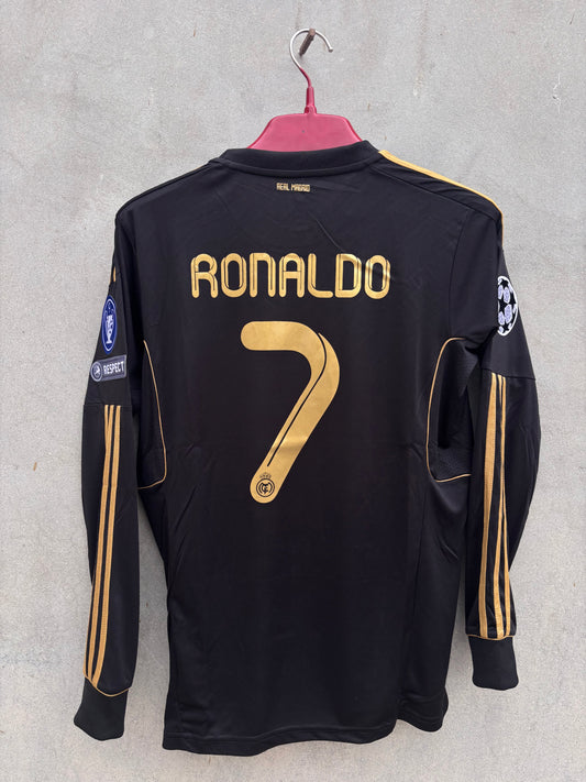 Real Madrid 2011/12 Ronaldo 7 AWAY original logo JERSEY