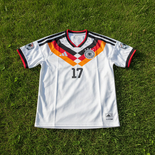 GERMANY HOME FIFA CUP JERSEY WITH EMBROIDED LOGO