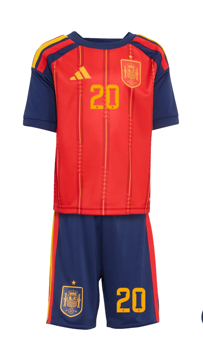 SPAIN HOME FIFA CUP KIDS KIT 2026