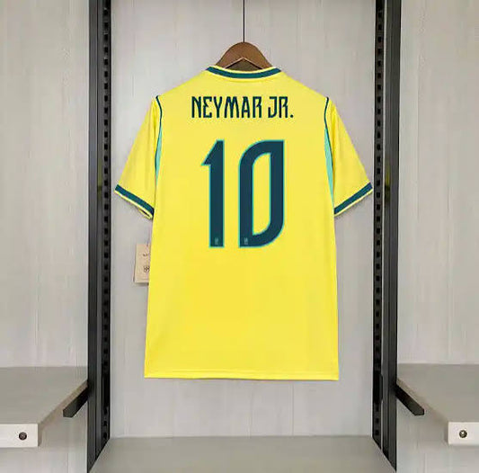NEYMAR JR BRAZIL HOME FIFA CUP JERSEY (EMBROIDERY LOGO) 2026