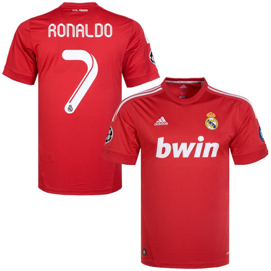 RONALDO 7 REAL MADRID THIRD 11/12 SHIRT ALL TPU LOGO