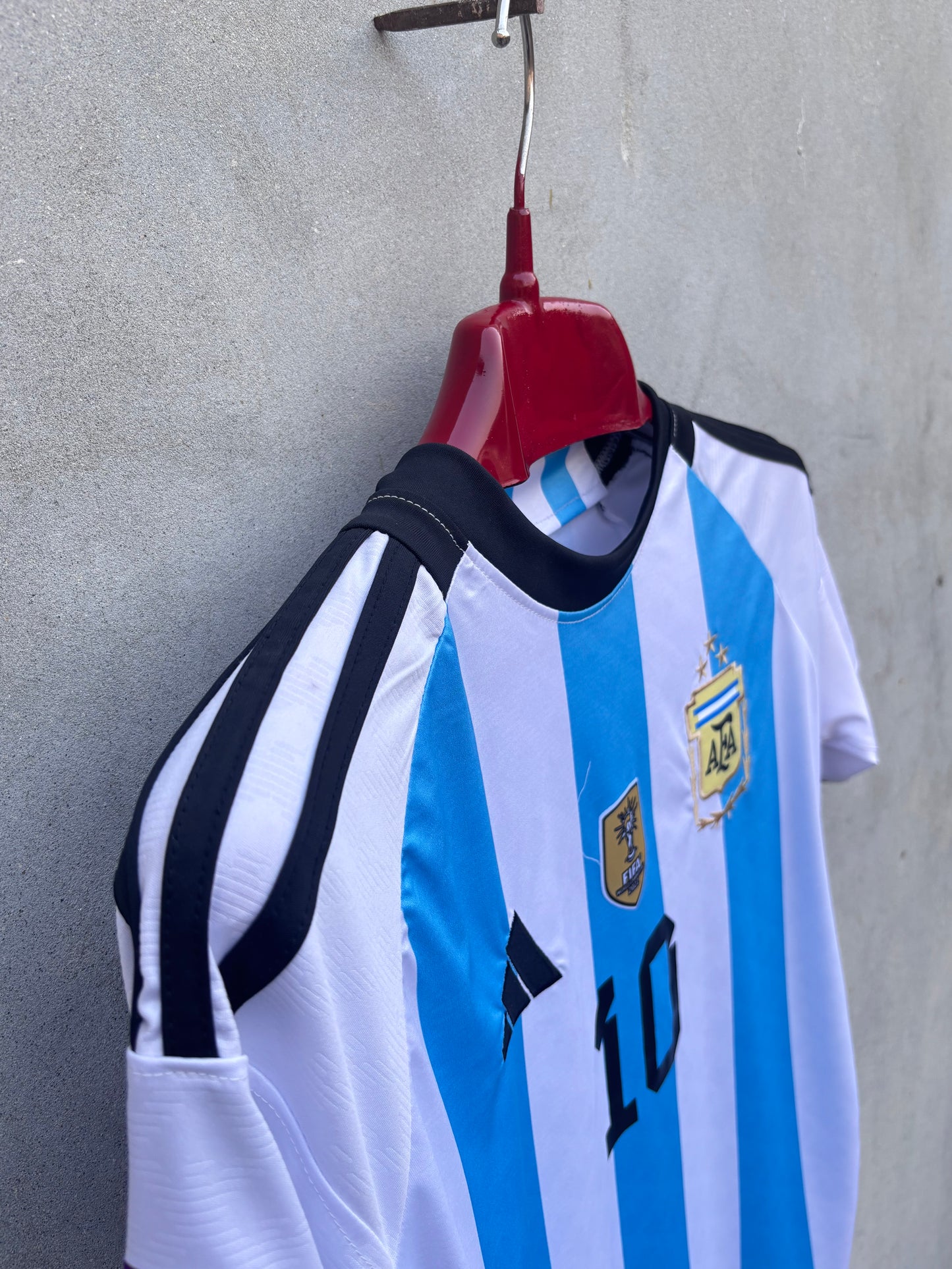 ARGENTINA MESSI 10 WORLD CUP JERSEY 22/23