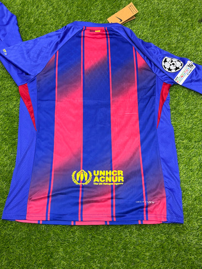 BARCELONA HOME SHIRT 25/26 PLAYER VERSION