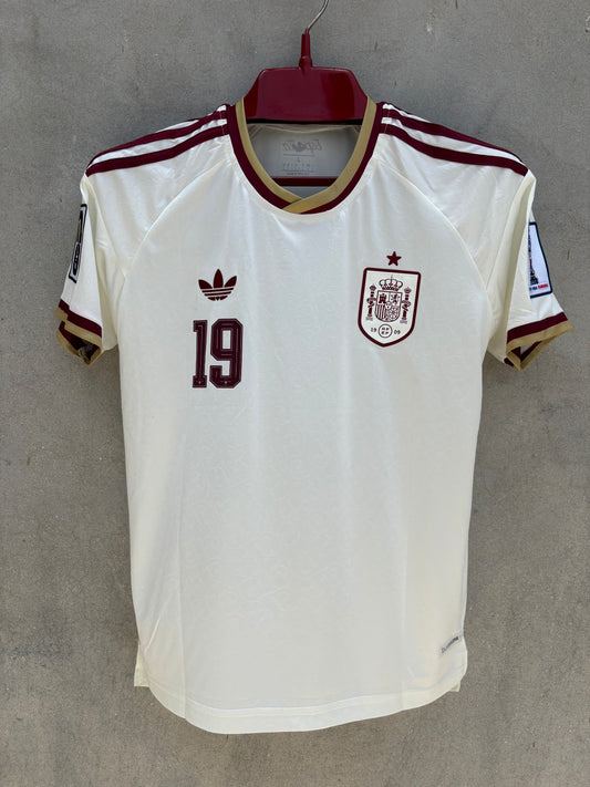 SPAIN AWAY FIFA CUP EMBROIDED LOGO JERSEY 2026