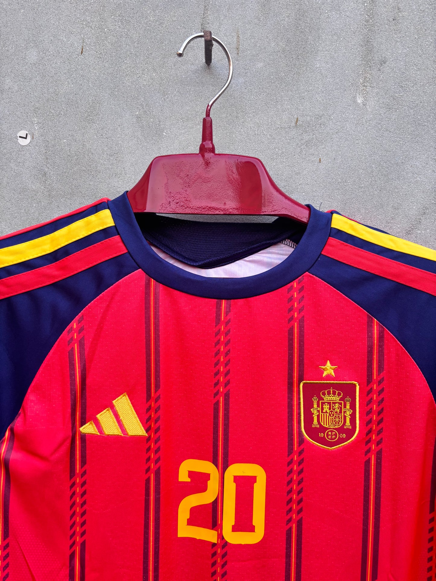 SPAIN HOME FIFA CUP SHIRT 2026 (EMBROIDED LOGO)