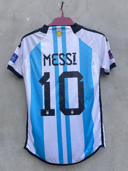 ARGENTINA MESSI 10 WORLD CUP JERSEY 22/23