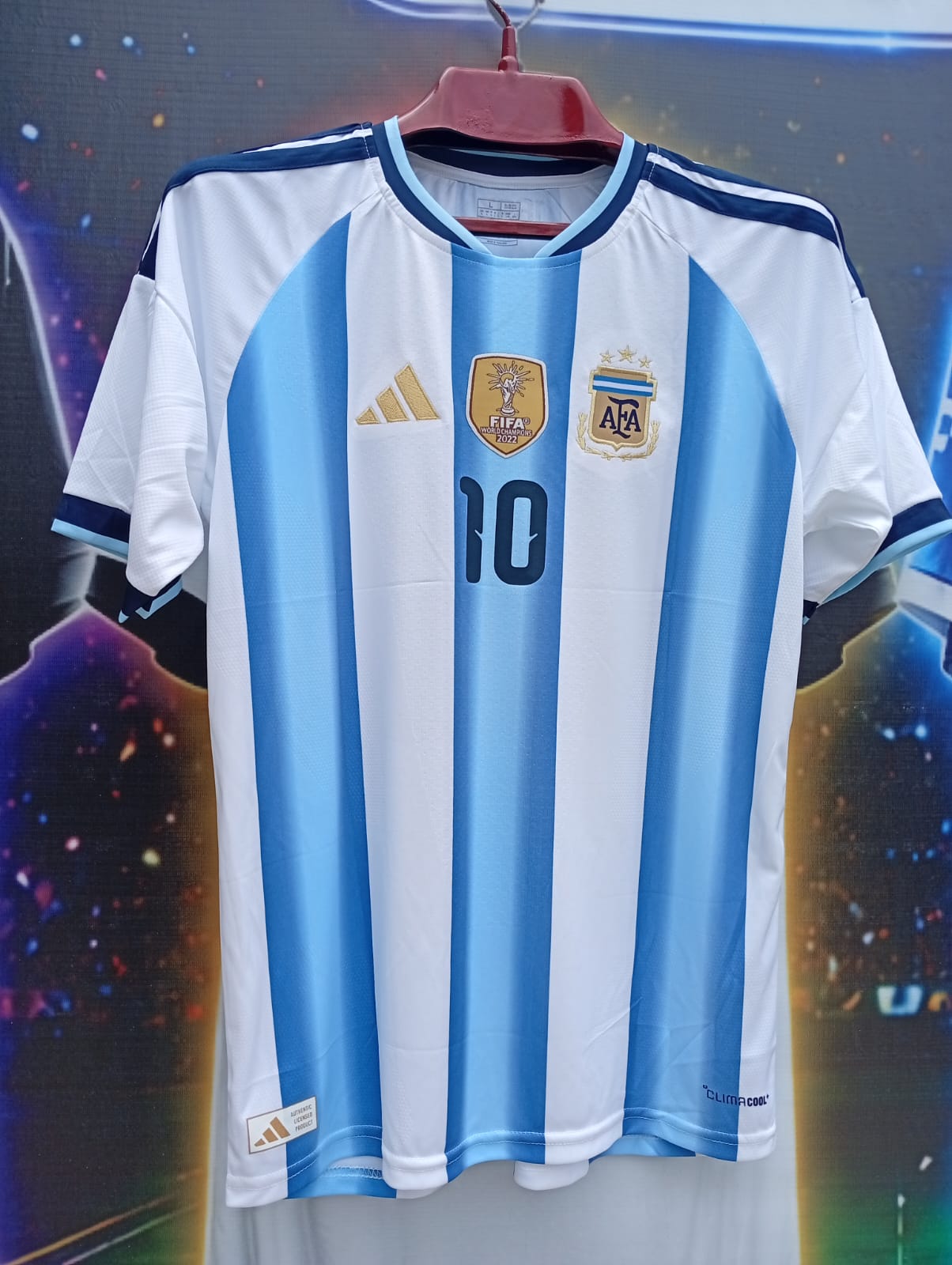 MESSI 10 ARGENTINA HOME FIFA  SHIRT 2026(embroided logo)
