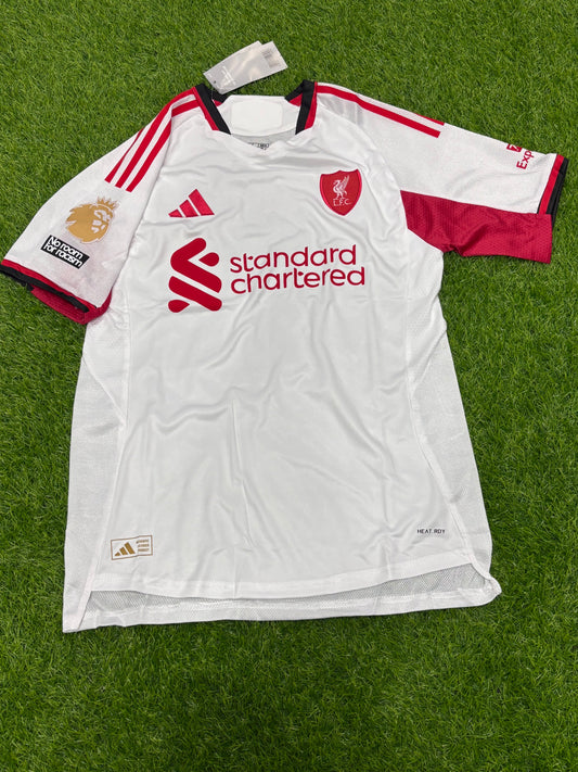Liverpool Away shirt 25/26(EMBROIDED LOGO)