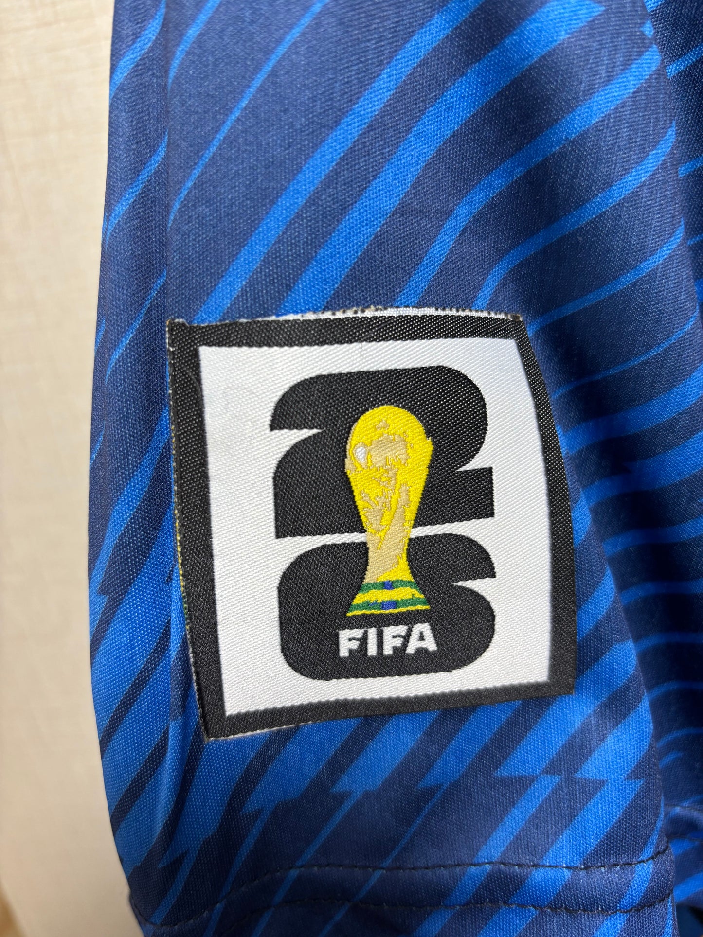 MBAPPE 10 FRANCE HOME FIFA CUP JERSEY (EMBROIDED LOGO)