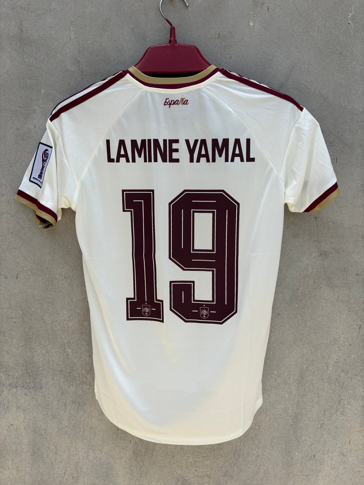 SPAIN AWAY FIFA CUP EMBROIDED LOGO JERSEY 2026