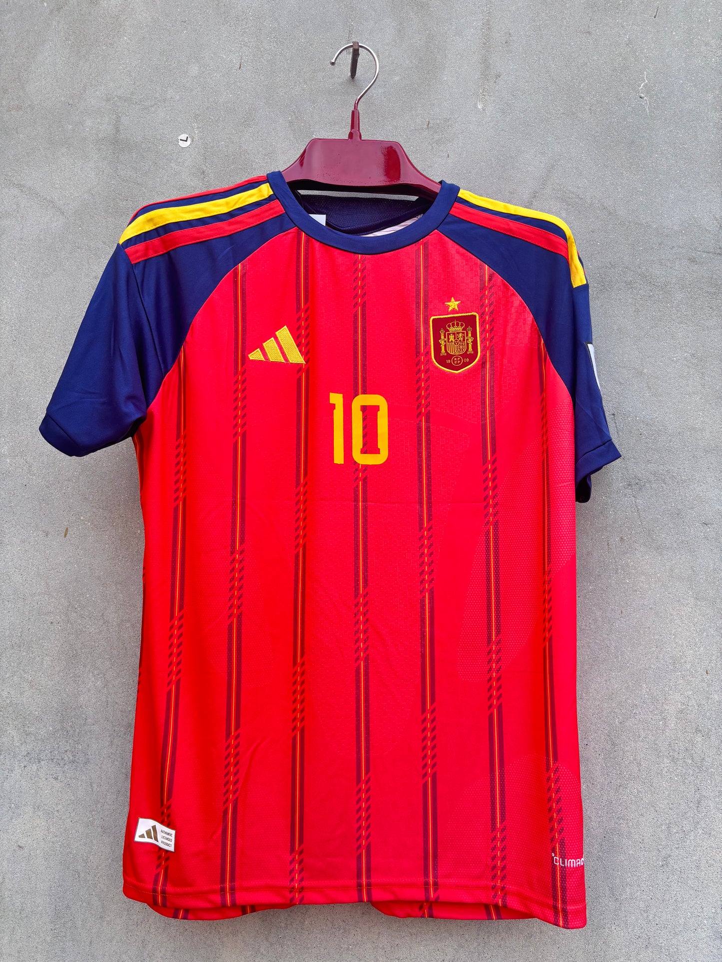 SPAIN HOME FIFA CUP SHIRT 2026 (EMBROIDED LOGO)