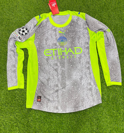 Manchester City Third SHIRT 25/26(PLAYER VERSION LOGO)
