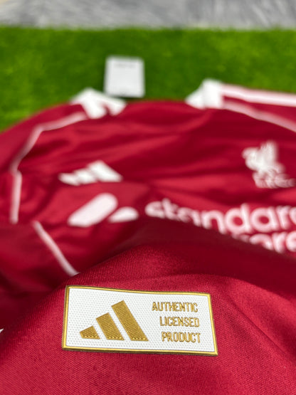 LIVERPOOL HOME SHIRT 25/26 (PLAYER VERSION LOGOS)