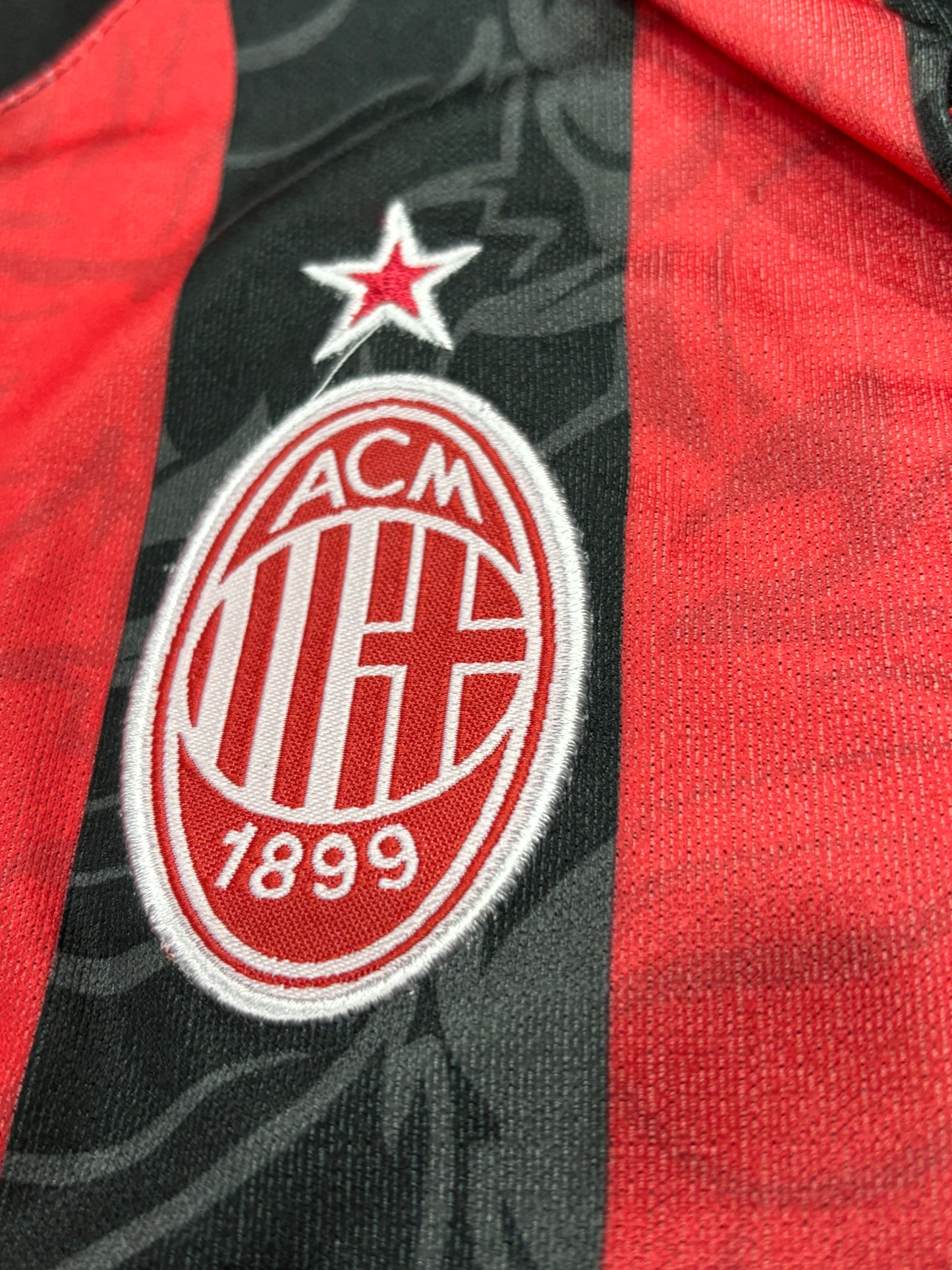 MODRIC AC MILAN HOME  SHIRT 25/26 (EMBROIDED LOGO)