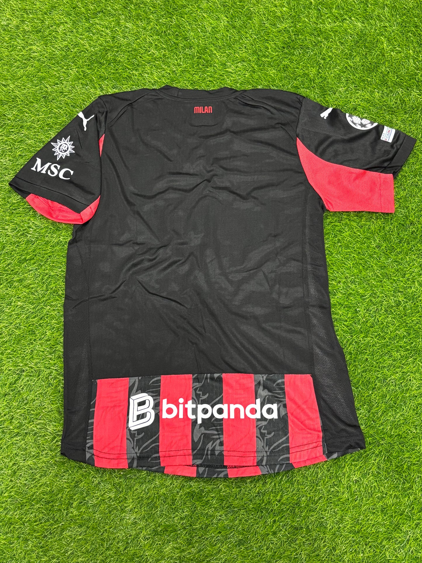 MODRIC AC MILAN HOME  SHIRT 25/26 (EMBROIDED LOGO)