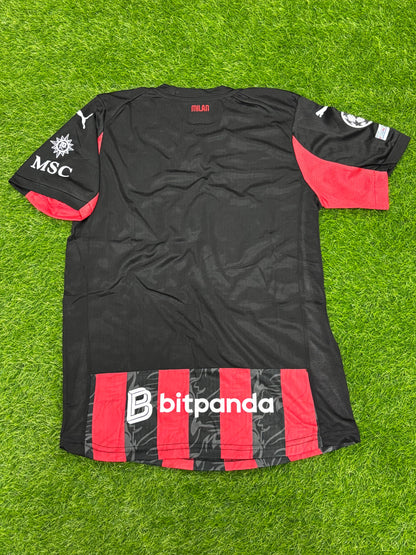 MODRIC AC MILAN HOME  SHIRT 25/26 (EMBROIDED LOGO)