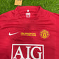 MAN UNITED 2007/08 RONALDO  7  HALF SLEEVE  SHIRT