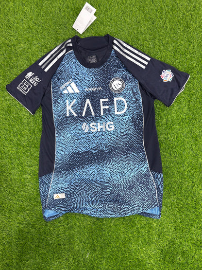 RONALDO 7 AL NASSR AWAY JERSEY(PLAYER VERSION LOGO)