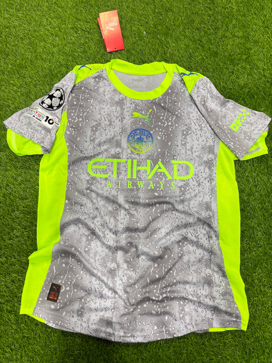 Manchester City Third SHIRT 25/26(PLAYER VERSION LOGO)