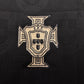 RONALDO 7 PORTUGAL BLACK  JERSEY (ALL PLAYER VERSION LOGO )