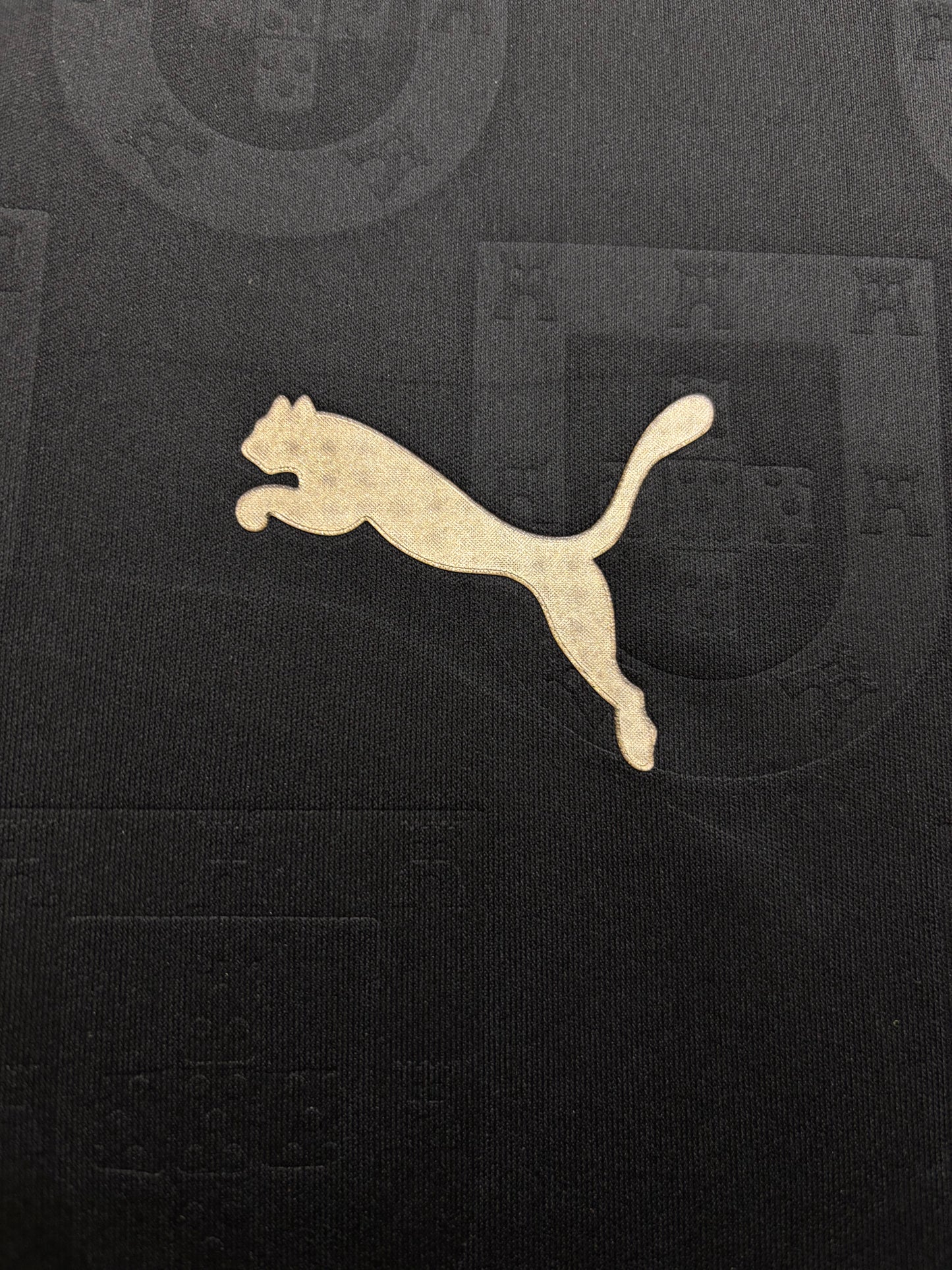 RONALDO 7 PORTUGAL BLACK  JERSEY (ALL PLAYER VERSION LOGO )