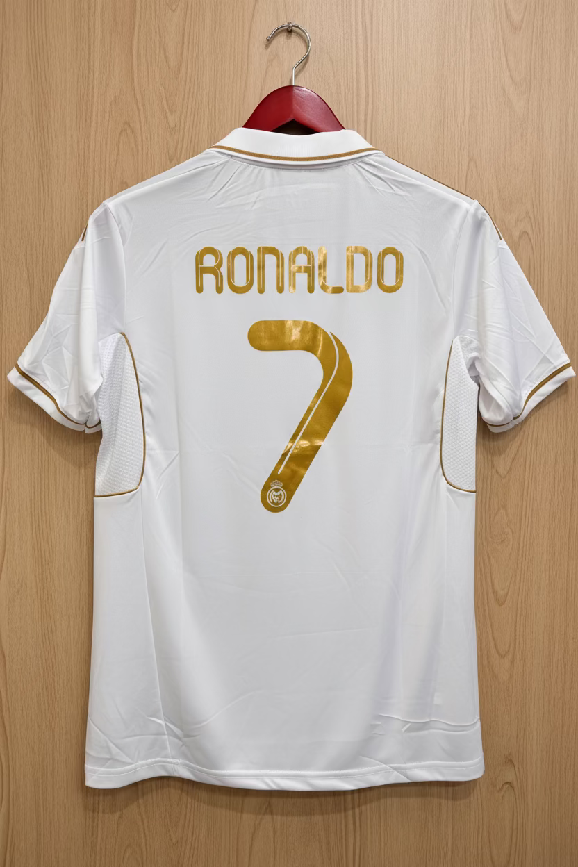 Real Madrid HOME 2011/12 Ronaldo 7 Shirt(ALL PLAYER VERSION)