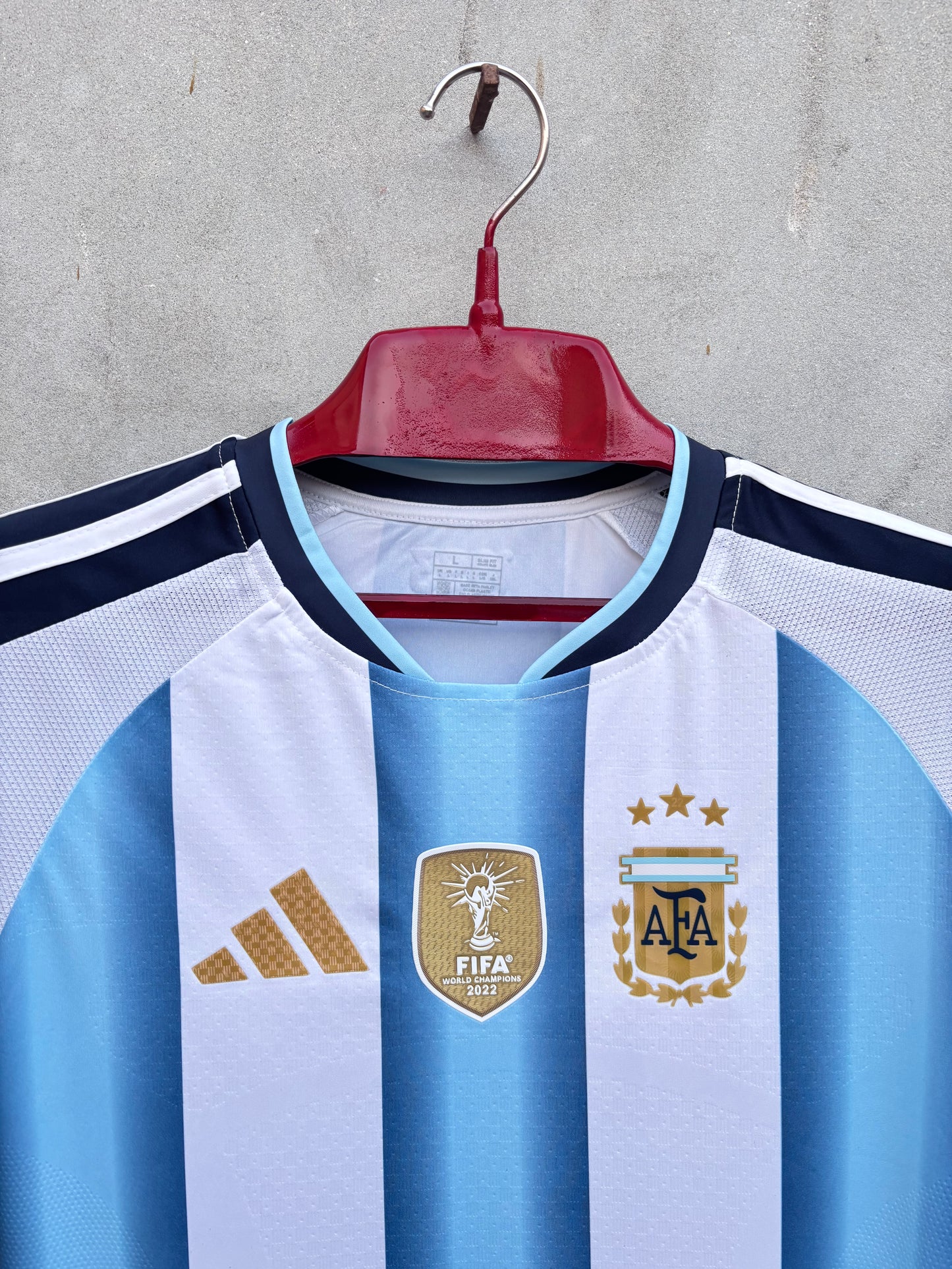 MESSI 10 ARGENTINA HOME FIFA CUP SHIRT 2026(3D LOGO)