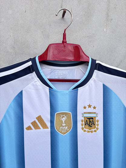 MESSI 10 ARGENTINA HOME FIFA CUP SHIRT 2026(3D LOGO)