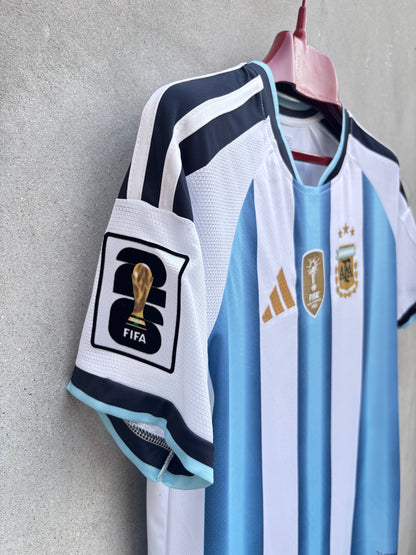 MESSI 10 ARGENTINA HOME FIFA CUP SHIRT 2026(3D LOGO)