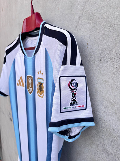 MESSI 10 ARGENTINA HOME FIFA CUP SHIRT 2026(3D LOGO)