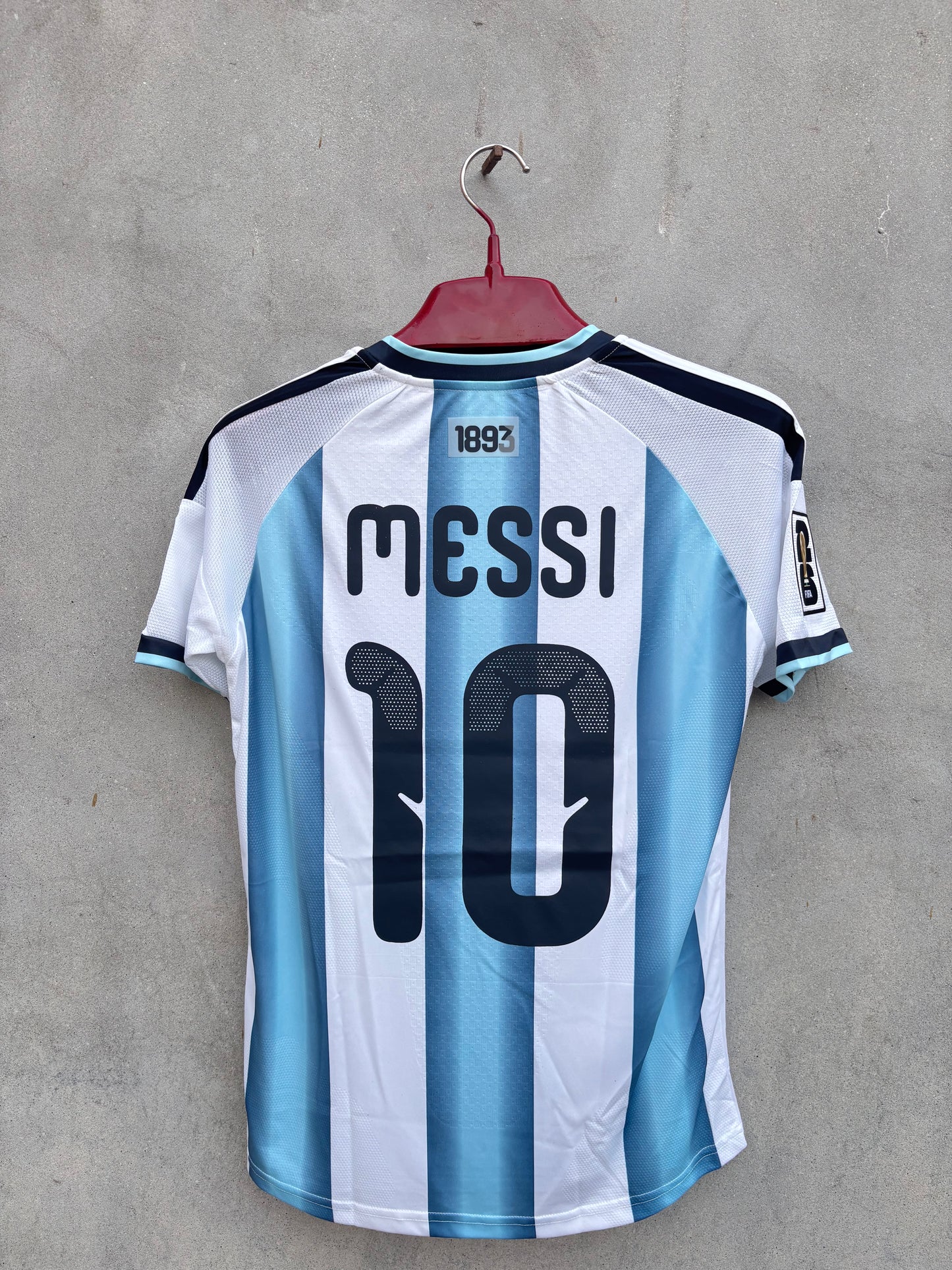 MESSI 10 ARGENTINA HOME FIFA CUP SHIRT 2026(3D LOGO)