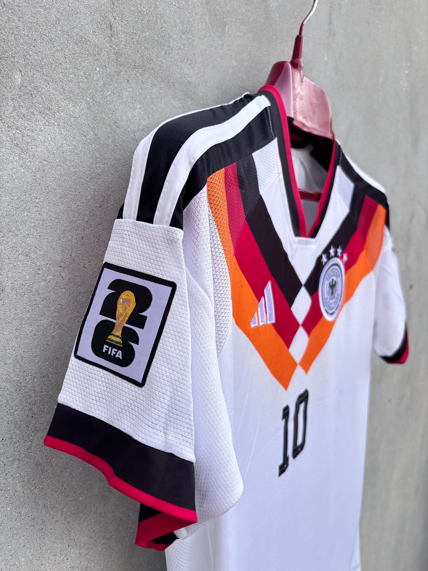 GERMANY HOME FIFA CUP JERSEY WITH EMBROIDED LOGO