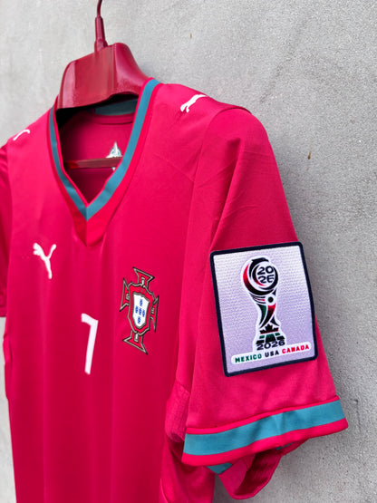 Portugal Home Fifa World Cup 2026 Shirt ( TPU LOGOS)