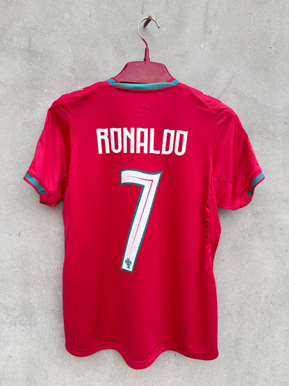 Portugal Home Fifa World Cup 2026 Shirt ( TPU LOGOS)