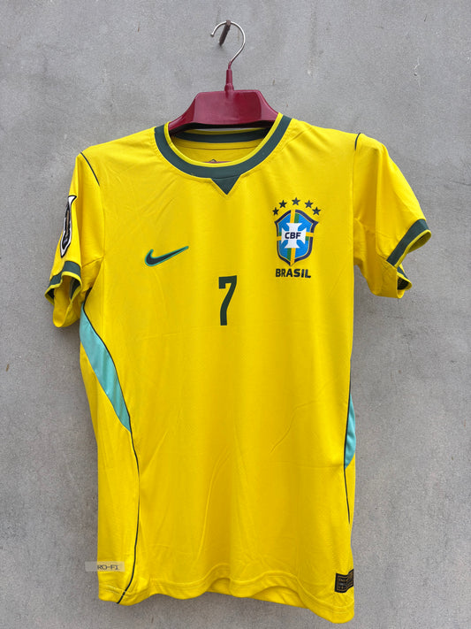 BRAZIL HOME FIFA CUP JERSEY 2026 (TPU LOGO)