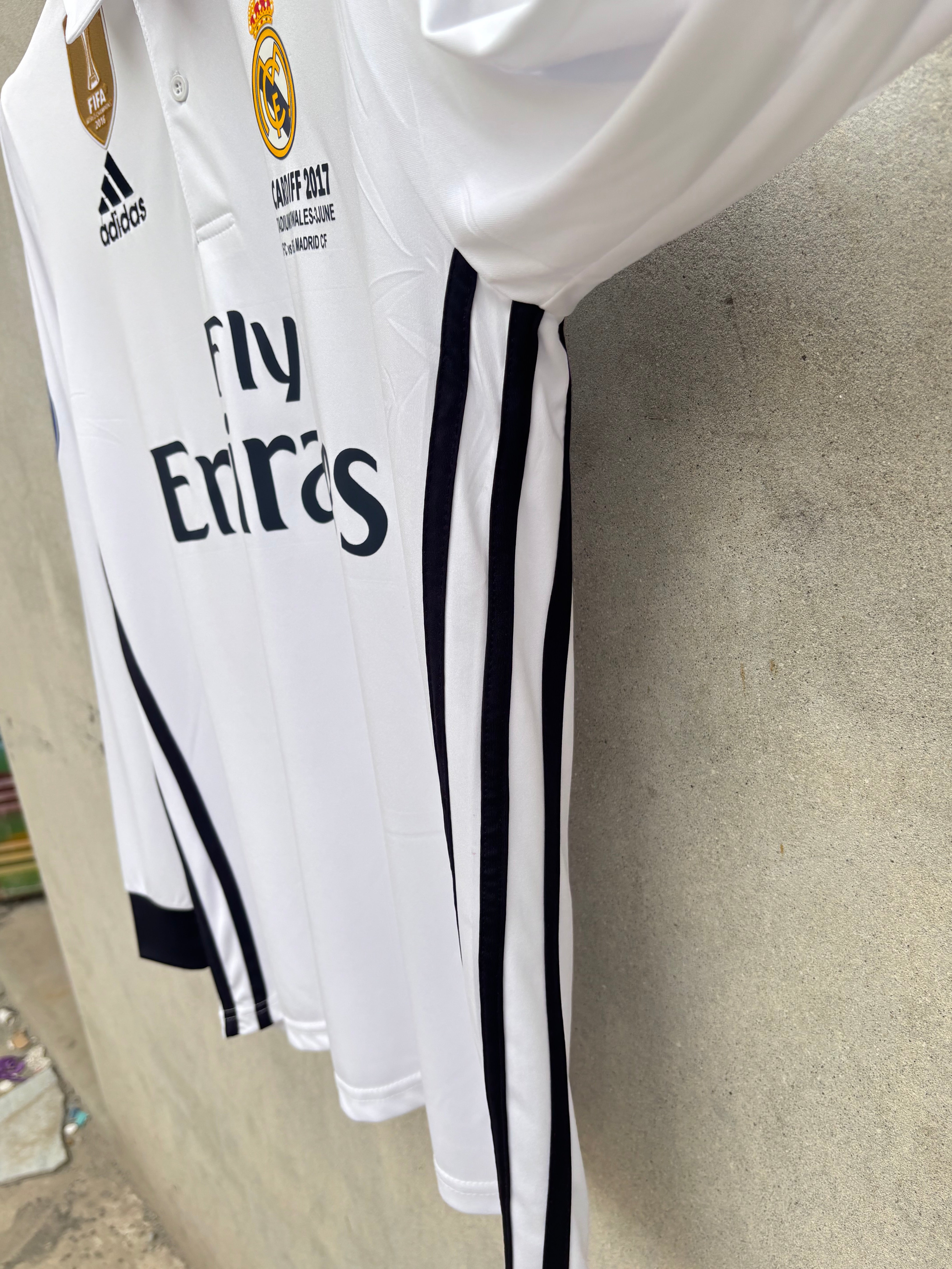 Ronaldo 7 Real Madrid Home 2016/17 FULL SLEEVE JERSEY (ORIGINAL
