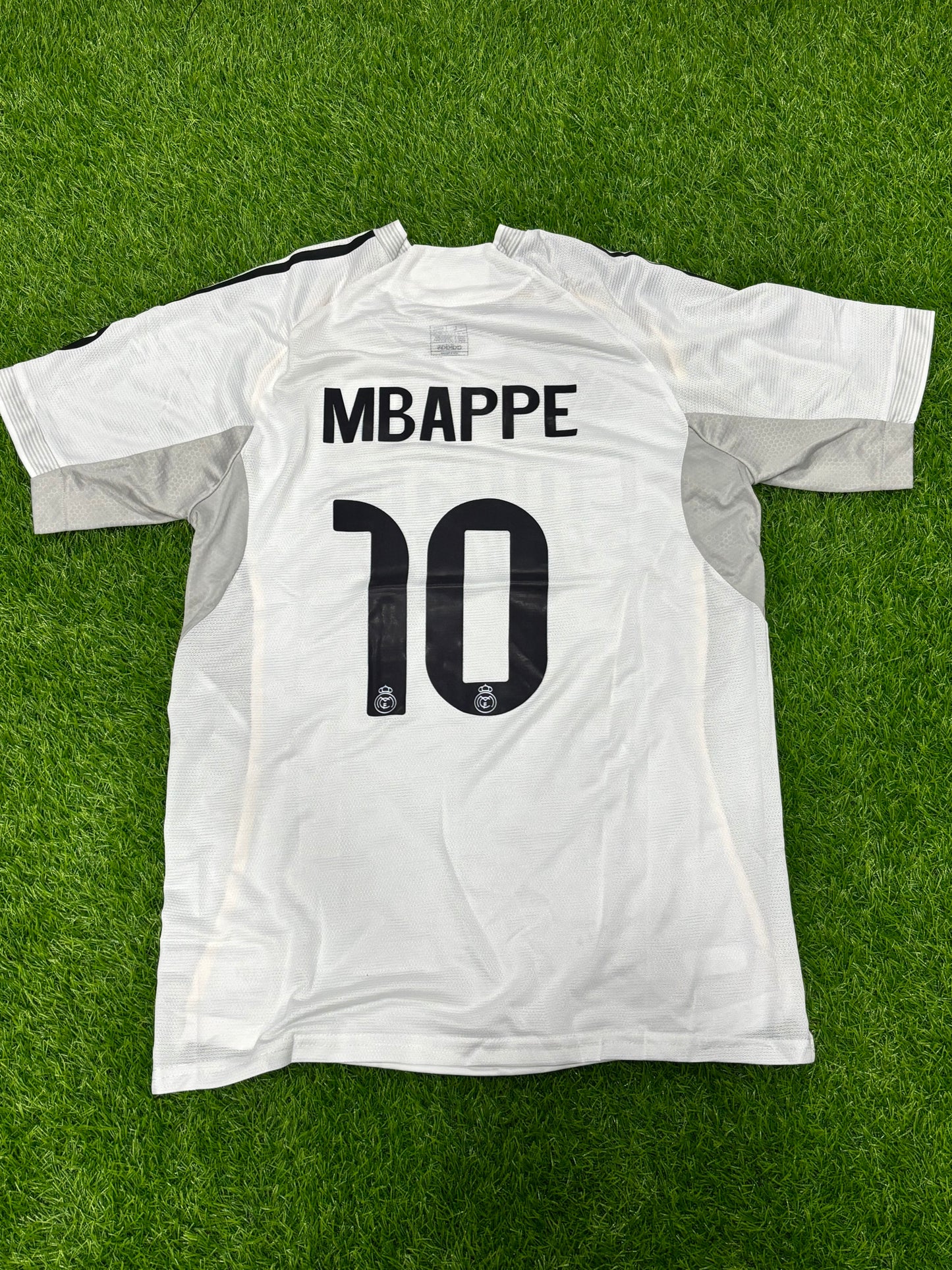 Real Madrid Home HALF SLEEVE SHIRT(EMBROIDED LOGO)