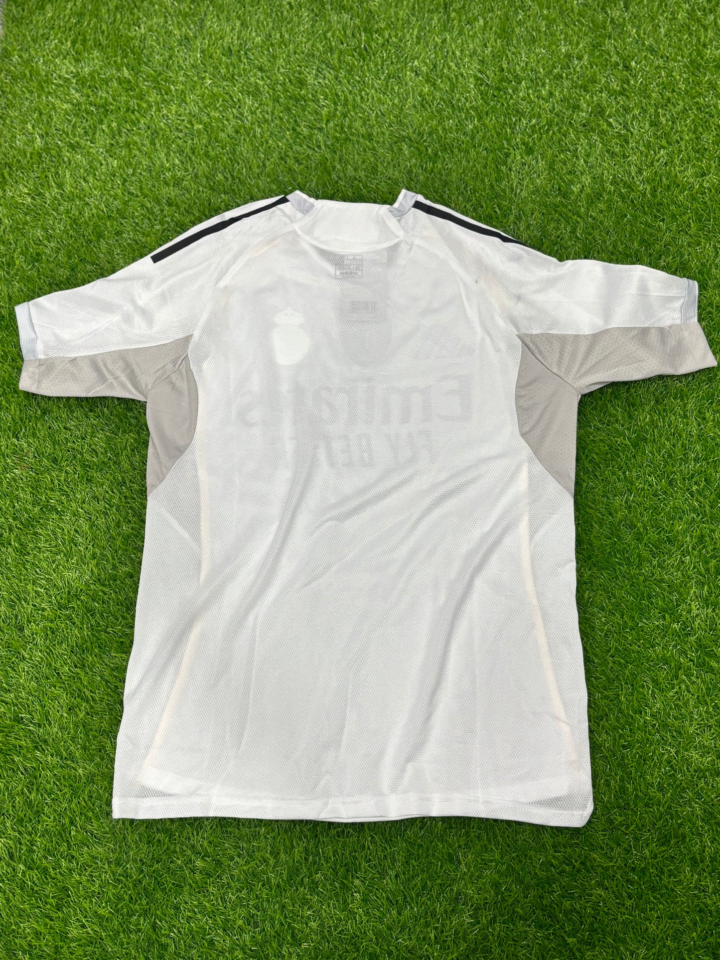 Real Madrid Home HALF SLEEVE SHIRT(EMBROIDED LOGO)