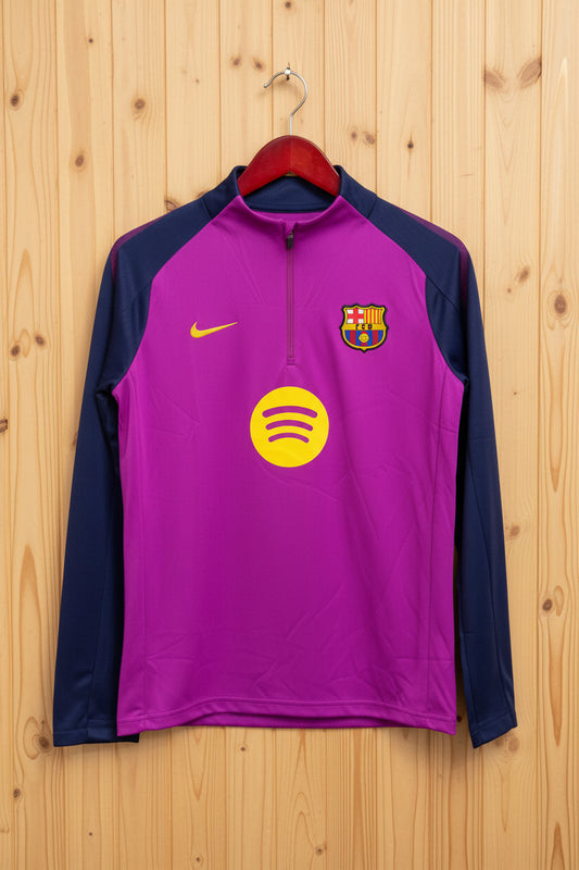BARCELONA TRAINING  DRIL TOP PURPLE 2026