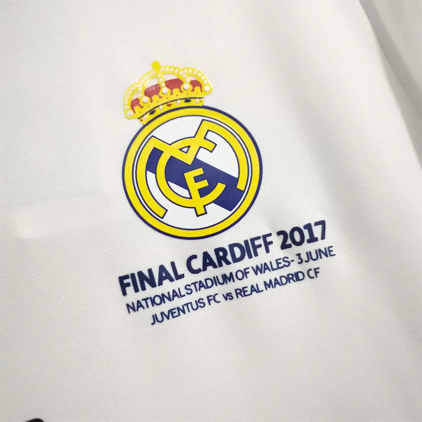 Real Madrid Home Ronaldo 7 2016/17 Shirt WITH ALL ORIGINAL LOGO