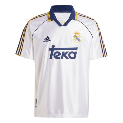 REAL MADRID HOME 99/00 JERSEY (EMBROIDED LOGO)