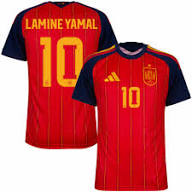 SPAIN HOME FIFA CUP SHIRT WITH SHORT 2026(EMBROIDED LOGO)