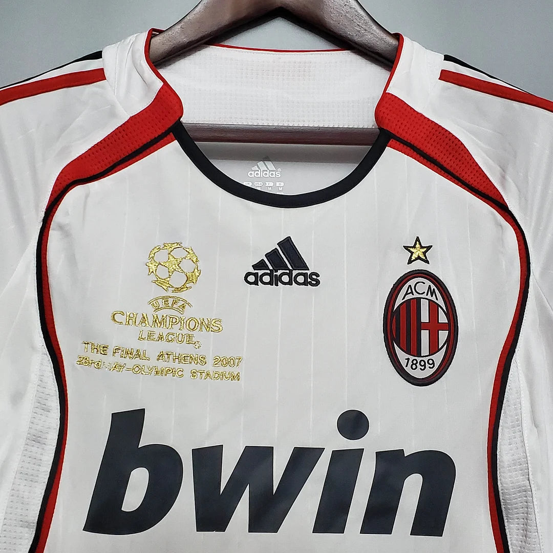 AC MILAN AWAY 2006/07 HALF SLEEVE SHIRT PLAYER VERSION