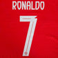RONALDO 7 PORTUGAL HOME SHIRT PLAYER VERSION