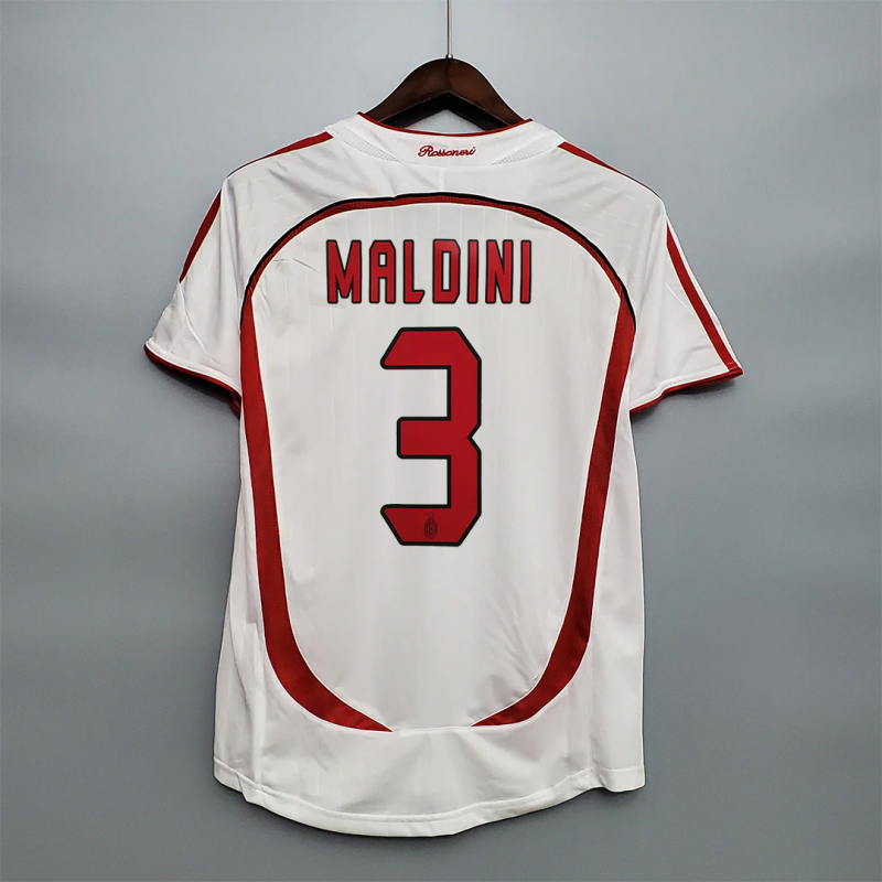 AC MILAN AWAY 2006/07 HALF SLEEVE SHIRT PLAYER VERSION