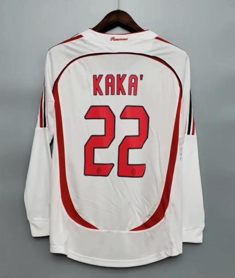 AC MILAN AWAY 2006/07 HALF SLEEVE SHIRT PLAYER VERSION